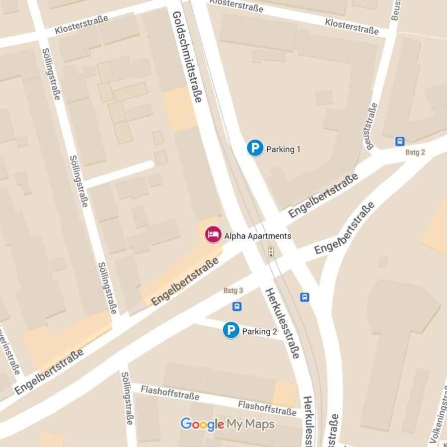 Alpha Apartments エッセン エクステリア 写真